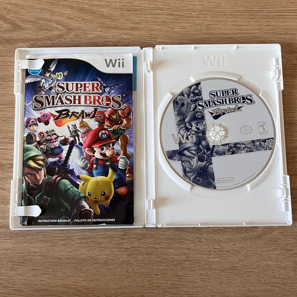 Super Smash Bros- Nintendo Wii Game